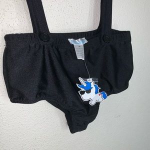 Bootyshort with Suspenders